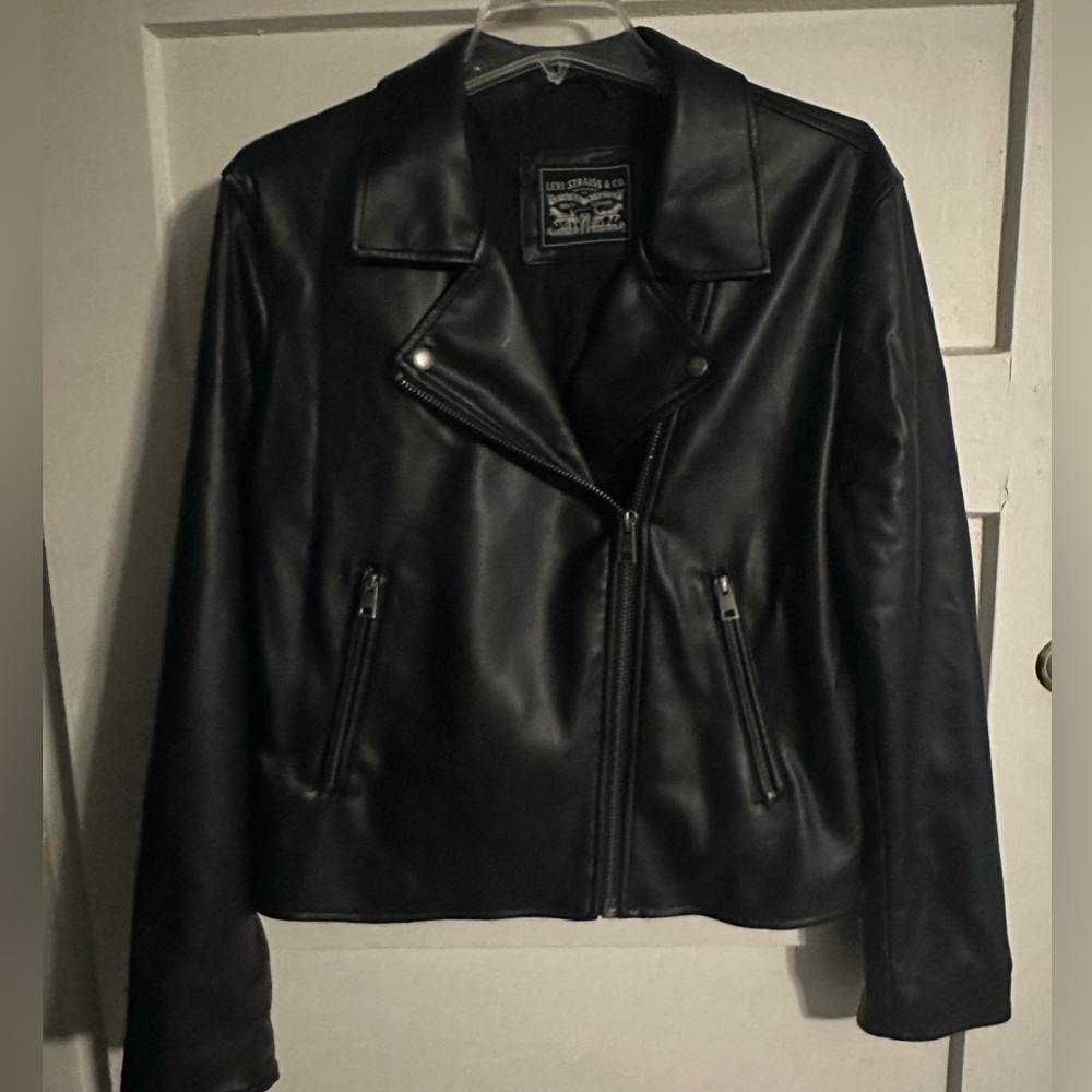 Women's Levi's® Faux Leather Slim Fit Moto Jacket